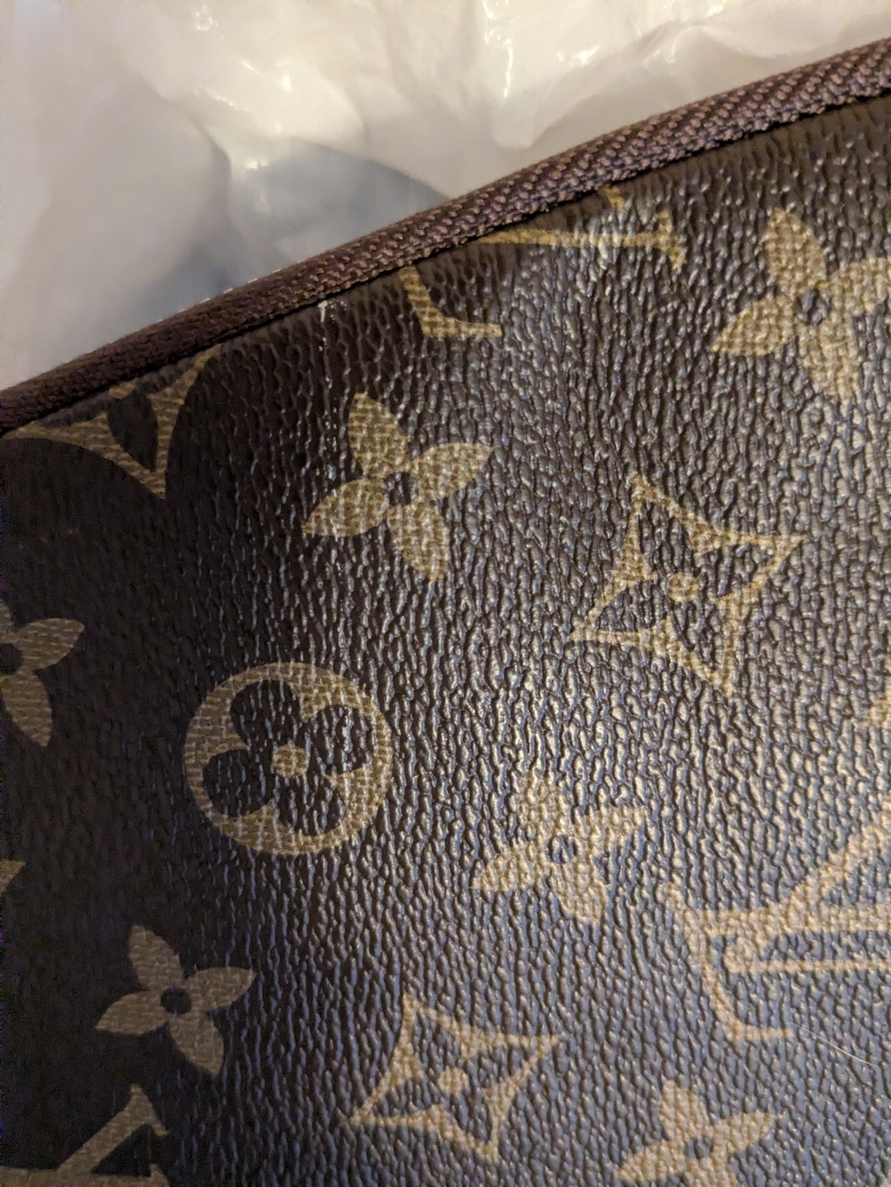 Louis Vuitton Men’s Monogram Crossbody Bag — Brown/Black - Picture 8 of 8